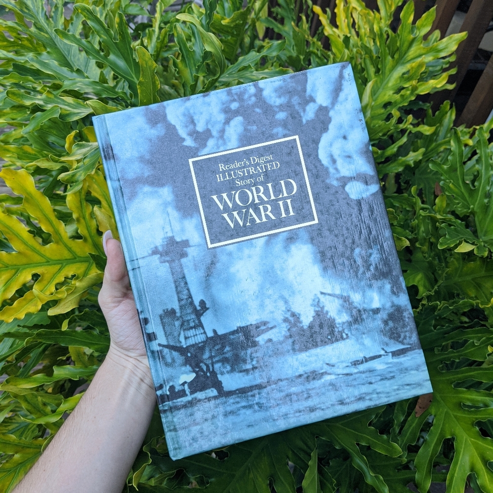 Illustrated Story of World War II HARDCOVER Book